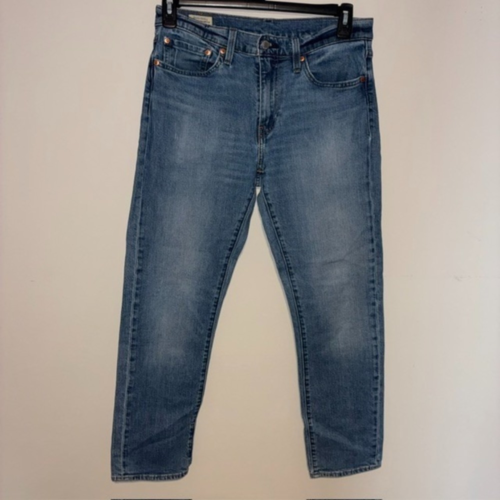 Levis 511 Premium Slim Fit Jeans Mens W33 L30 Medium Blue Wash Denim